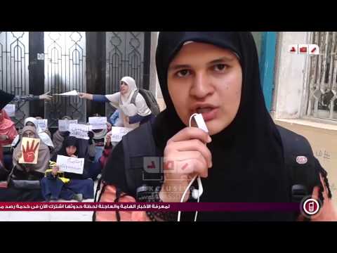 غضب طالبات الدراسات الانسانية بأزهر تفهنا بعد منعهم من دخول الكليه