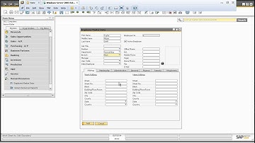[SAP B1] Human Resources