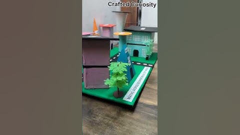 Math Shape Smart city 3d model| Modern City model for school project| Smart City 3d Model