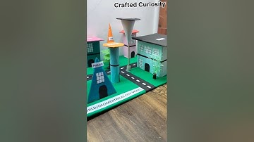 Math Shape Smart city 3d model| Modern City model for school project| Smart City 3d Model