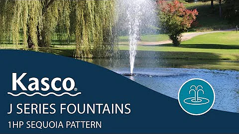 Kasco 1HP Sequoia Pattern - J Series Fountain
