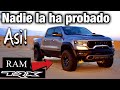 La metimos a las dunas y nunca imagine que jalara tan duro   ram trx 2021