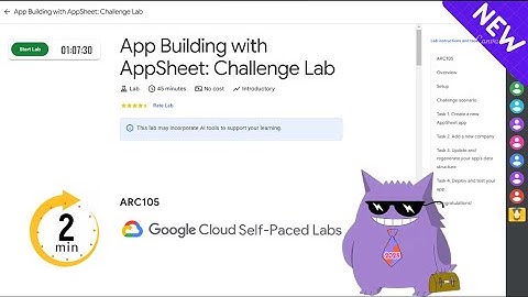 App Building with AppSheet: Challenge Lab | #2025 | #ARC105 |#qwiklabs |Solution