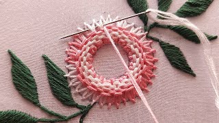Most beautiful🌸🌼🌸 hand embroidery design|hand embroidery tutorial