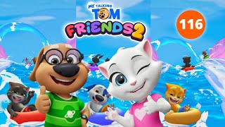 My Talking Tom Friends 2 – Episode 116 | Waterpark & Football Fun! 💦⚽🐱 screenshot 3
