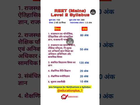 Reet (mains) level-2