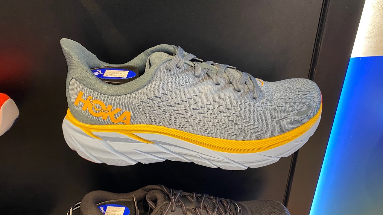 HOKA Clifton 8 (Goblin Blue/Mountain Spring) - YouTube