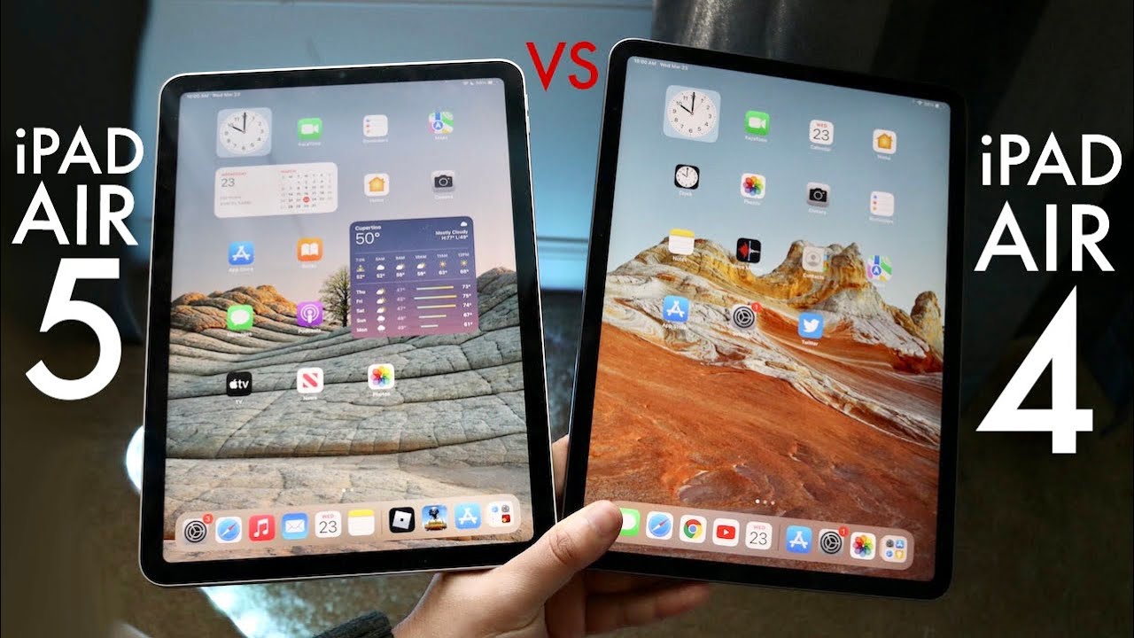 iPad Air 5 (2022) Vs iPad Air 4 (2020)! (Comparison) (Review