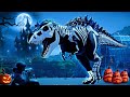 Halloween Clash! Skeleton T-Rex Battles S