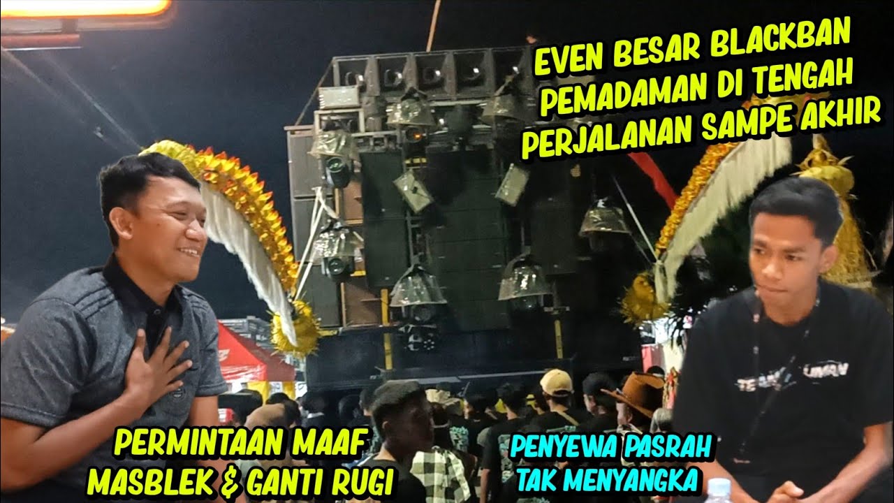 trobel sampe finish karnaval, Blackban kasih potongan harga banyak demi kepuasan penyewa 