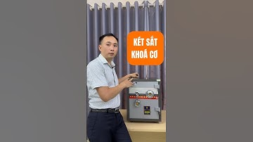 Két sắt khóa cơ chống cháy | két sắt việt tiệp an toàn cho gia đình văn phòng KW50C