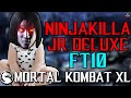 THIS PLAYER THOUGHT HE WAS NINJAKILLA! - NinjasLogic vs Saucegod FT10 BEEF SET - MKX