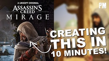 Successfully creating the "AC: Mirage" Cover using only Photo Mode.