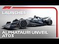 2022 Car Launches: AlphaTauri Unveil The AT03