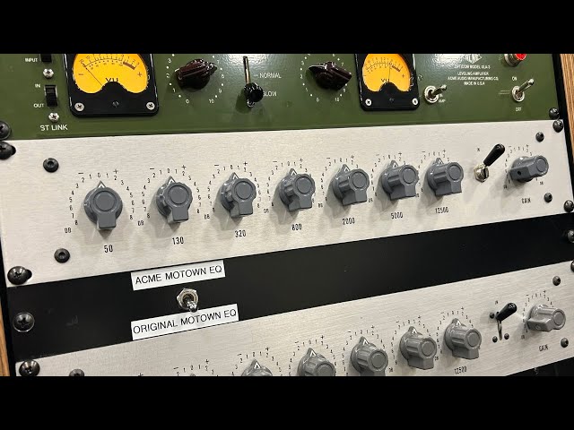 New At NAMM 2024: Acme Audio Motown EQ Graphic Equalizer class=
