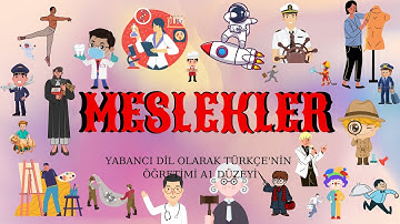 MESLEKLER -1 (Yabancı Dil Olarak Türkçe Öğretimi )