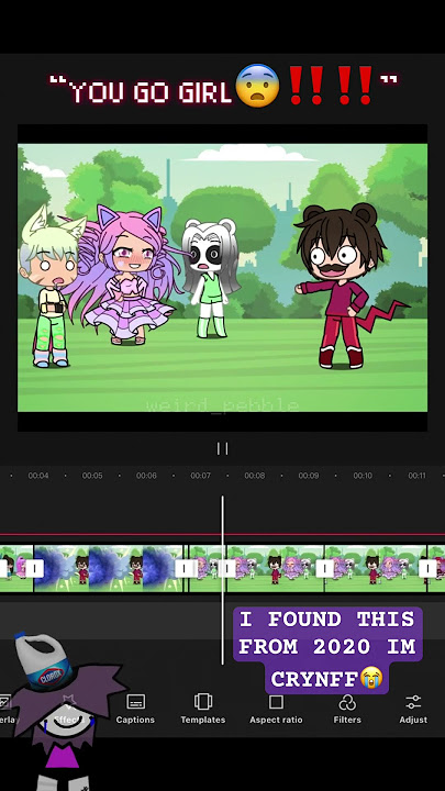 “every 2018 gacha minimovie be like:” 😭🔫 #cringe