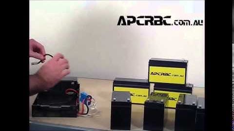 APC Replacement Battery RBC31 Installation, Instruction