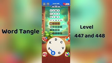 Word Tangle Level 447 Answers | Word Tangle Level 448 Solutions | Go Answer