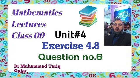 Exercise 4.8, Factor Theorem Question no 6 Math class 09 Sindh Board