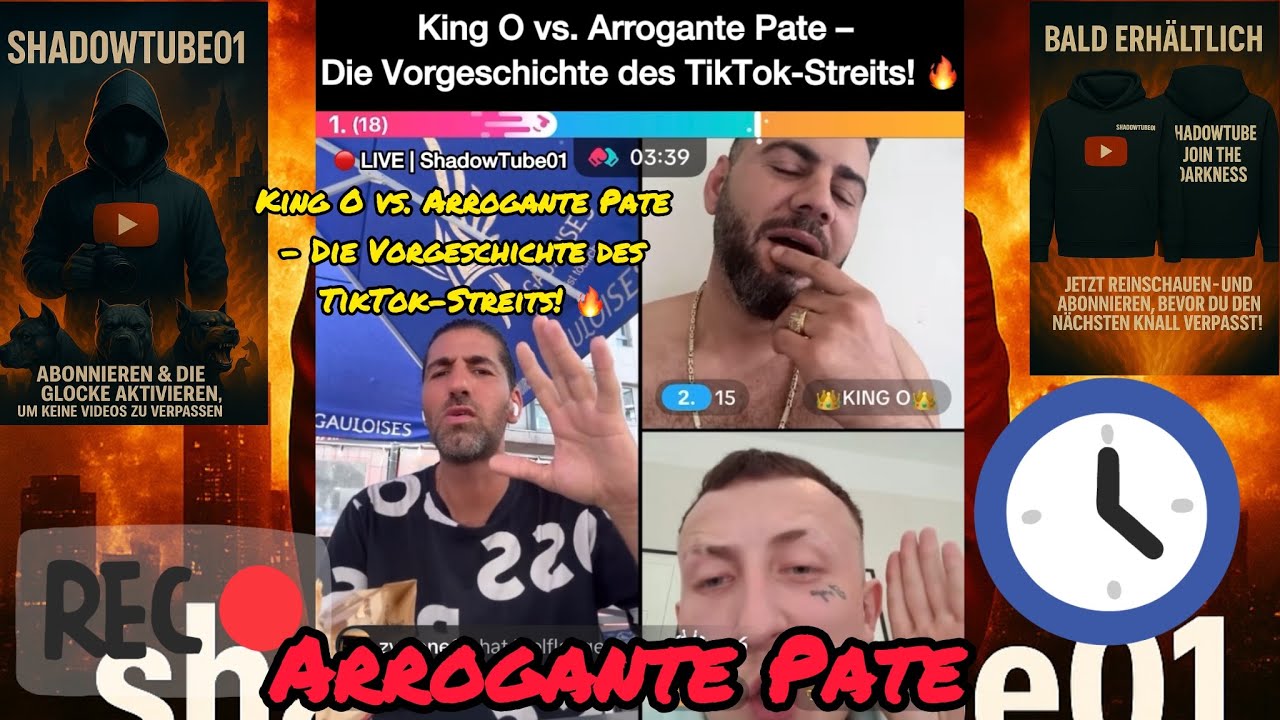 King O vs. Arrogante Pate – Die Vorgeschichte des TikTok-Streits! 🔥