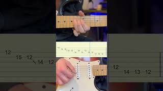 E Minor Blues Scale Guitar Lick