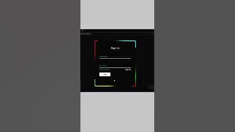 💥 Create a Stunning & Animated Login Form Using Only HTML & CSS! 💻  #shorts #short