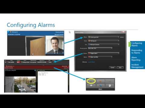 Genetec - Creating and Managing Security Center Alarms and Incidents