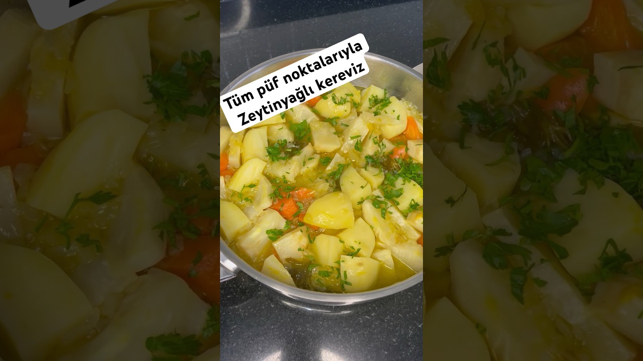 TÜM PÜF NOKTALARIYLA ZEYTİNYAĞLI KEREVİZ TARİFİ #zeytinyağıkereviz #zeytinyağlı #kereviz TÜM PÜF NOKTALARIYLA ZEYTİNYAĞLI KEREVİZ TARİFİ #zeytinyağıkereviz #zeytinyağlı #kereviz