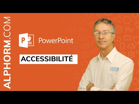 Accessibilité des présentations