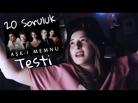 20 SORULUK AŞK-I MEMNU TESTİ ÇÖZÜYORUM!