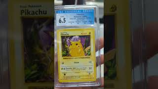 Base Set Red Cheeks Pikachu #trending #shorts