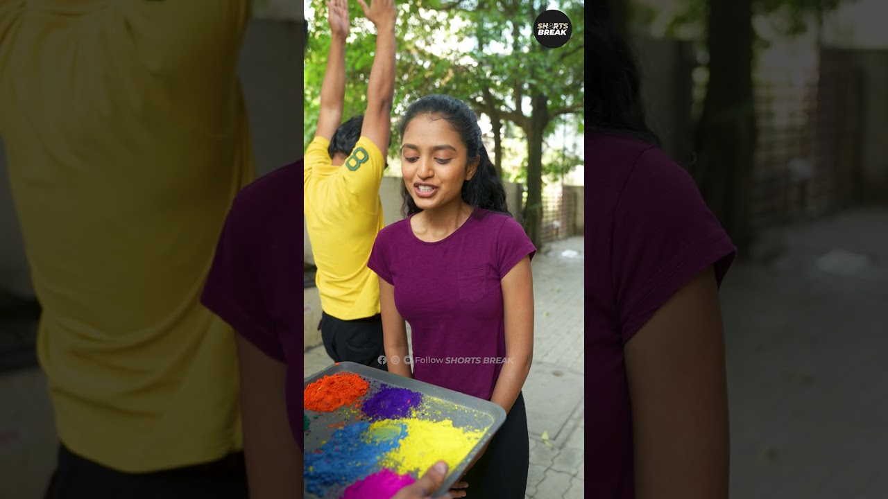 चिक्की का Favorite Color 😱😂 | Gf Bf aur Holi | 