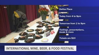 Grand Rapids welcomes back 'International Wine, Beer & Food Festival'