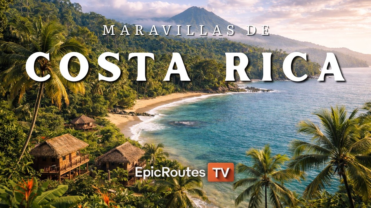 Maravillas de Costa Rica | Los lugares más hermosos que debes visitar en Costa Rica | Viajes en 4k