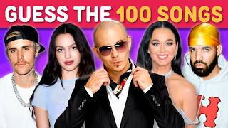 GUESS THE 100 SONGS IN 1 SECOND ⏱️ 🤯 ULTIMATE SONGS QUIZ | Music Quiz screenshot 1