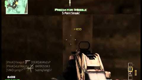 COD MW3 Predator Missile Double Kill