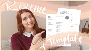 ACADEMIC CV's/RESUMES + A TEMPLATE! | Grad School Applications | How to Write an Academic CV/Resume
