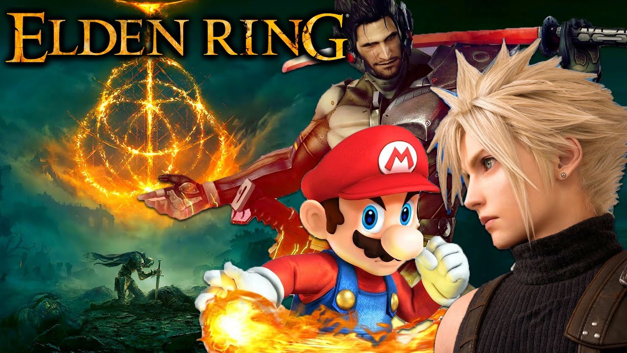 I added Iconic Game Characters To Elden Ring