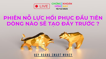 Chứng khoán Hôm Nay | Nhận định thị trường: Phiên Nỗ Lực Hồi Phục Đầu Tiên - Dòng Tạo Đáy Trước !
