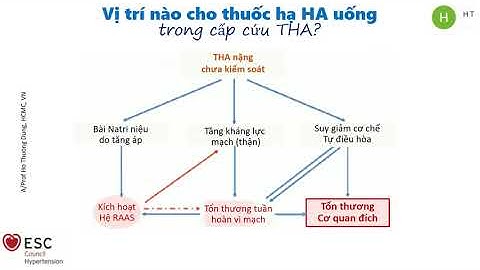 Xử Trí Cấp Cứu Tăng huyết áp 2021
