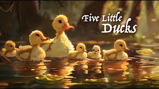 Five Little Ducks | Dance Version | Techno| Children&#39;s Disco | #kidssong #childrenssongs #kidsfun