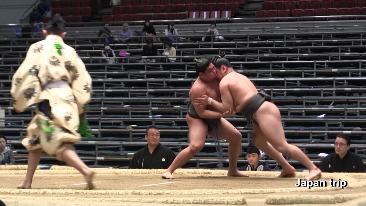 フィリピン出身力士】冨蘭志壽(フランシス) vs 山崎 2017春場所3日目