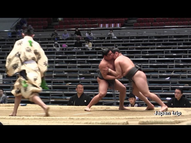 フィリピン出身力士】冨蘭志壽(フランシス) vs 山崎 2017春場所3日目