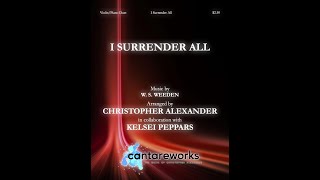 I Surrender All - Violin and Piano duet arranged by Christopher Alexander