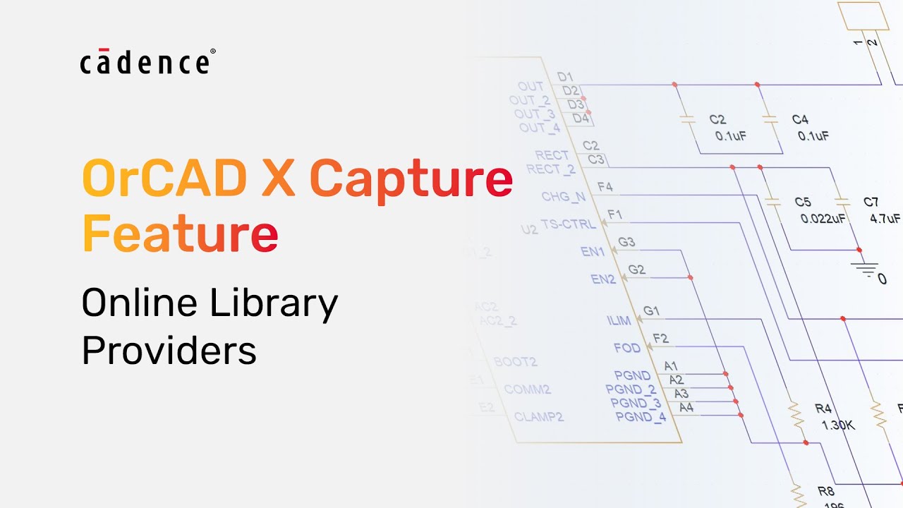 How to Access Online Library Providers in OrCAD X Capture