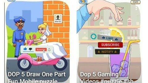 DOP 5 Draw One Part Fun Mobile puzzle Game {Walkthrough + Tips) #gaming #game #dop5 #puzzle #viral