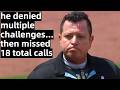 We Just Saw Umpire Refuse To Allow Players To Challenge Multiple Calls Because Of His Ego 
