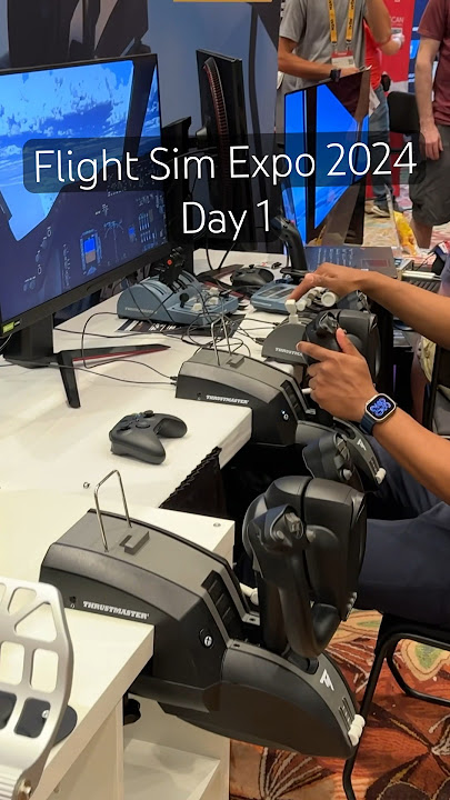 Flight Sim Expo 2024 - the biggest Flight Simulation conference. Day 1 highlight