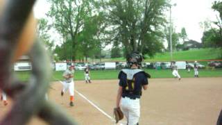Hunter drills a two run homer May 12th 2011 at Heath